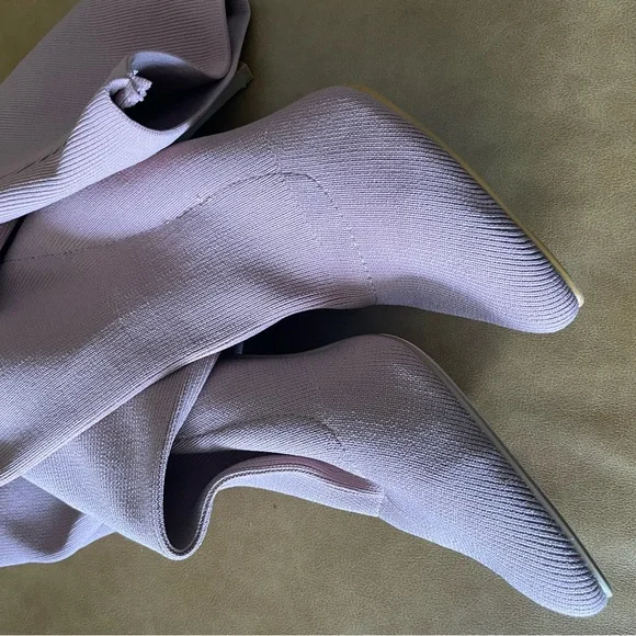 Yoki Blush Over the Knee Knit Boot Us 8.5 - Picture 9 of 10